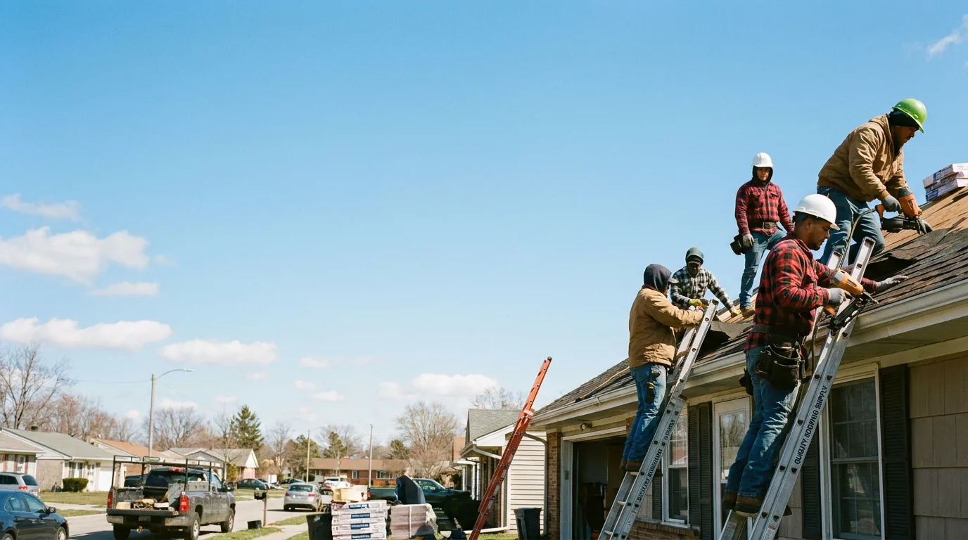 Roofing in Evergreen Park, IL near me